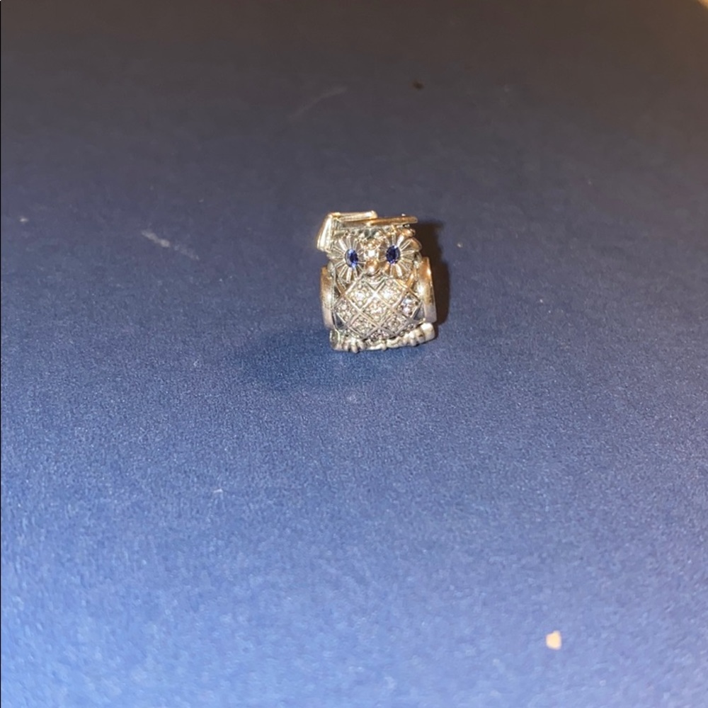 Graduation owl pandora charm